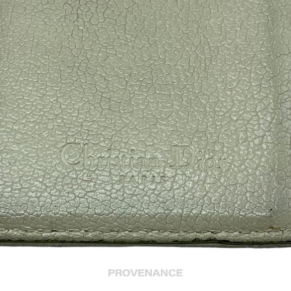 🔴 Dior Trotter Embroidered Card Holder Wallet - Sand - Picture 6 of 7